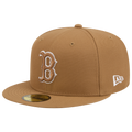 New Era Color Basic 5950 Bosred Cap - New Era Beige