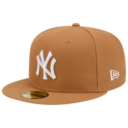 Men's - New Era Yankees 59FIFTY Cap - Bronze/White
