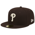 New Era Braves 59FIFTY Cap - New Era Brown