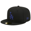 New Era Dodgers 59FIFTY Cap - New Era Black/Blue