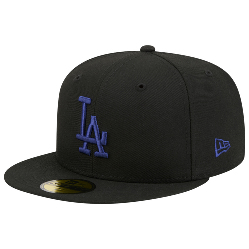 MENS - New Era Dodgers 59FIFTY Cap - Black/Blue