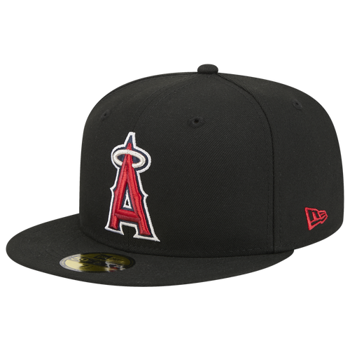 New Era Mens Color Basic 5950 Anaang Cap - Black