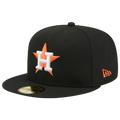 New Era Astros 59FIFTY Cap - New Era Black/Orange