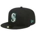 New Era Braves 59FIFTY Cap - New Era Black