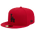 New Era Dodgers 59FIFTY Cap - Men's Scarlet/Black