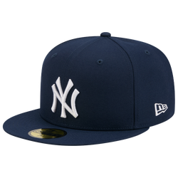 Men's - New Era Yankees 59FIFTY Cap - Obsidian/White
