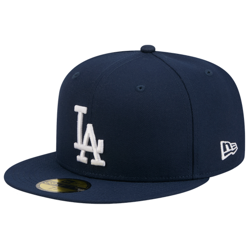 MENS - New Era Dodgers 59FIFTY Cap - Obsidian/White