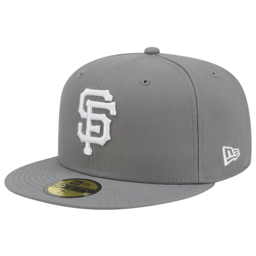 MENS - New Era Braves 59FIFTY Cap - Grey