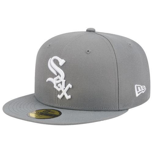  - New Era White Sox 59FIFTY Cap - Steel Grey/White