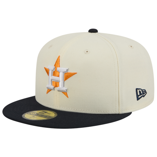 New Era Astros 59FIFTY Cap - New Era Chalk White/Black