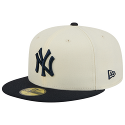 Men's - New Era Yankees 59FIFTY Cap - Navy/Chalk White