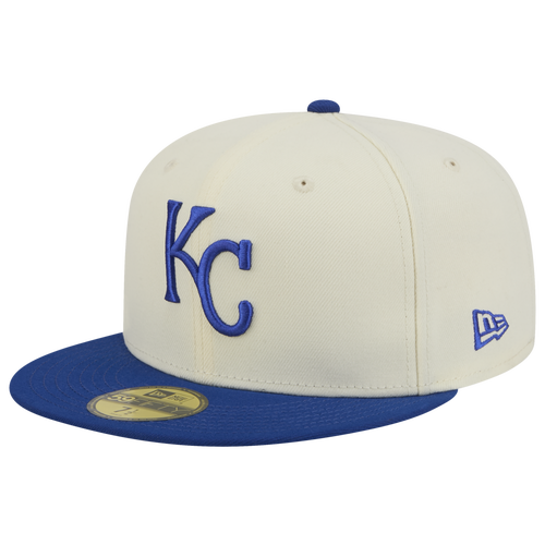 New Era Mens Braves 59FIFTY Cap - White