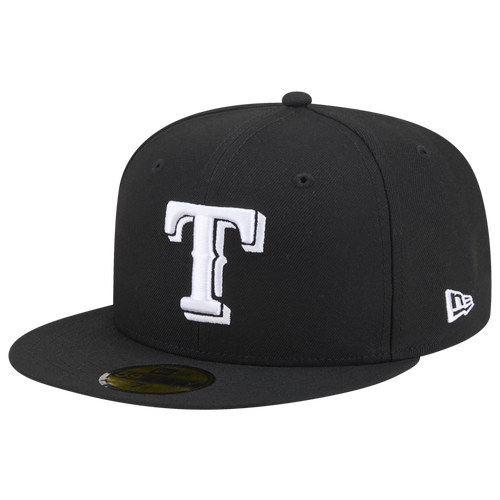 New Era Mens Braves 59FIFTY Cap - Black