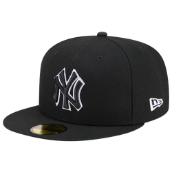 Men's - New Era Yankees 59FIFTY Cap - Black/White