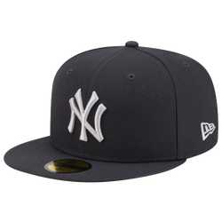 Men's - New Era Yankees 59FIFTY Cap - Anthracite/White