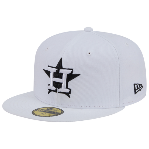 New Era Astros 59FIFTY Cap - New Era White/Black
