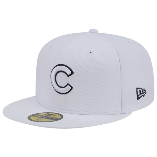 New Era Mens Color Basic 5950 CHICUB - White
