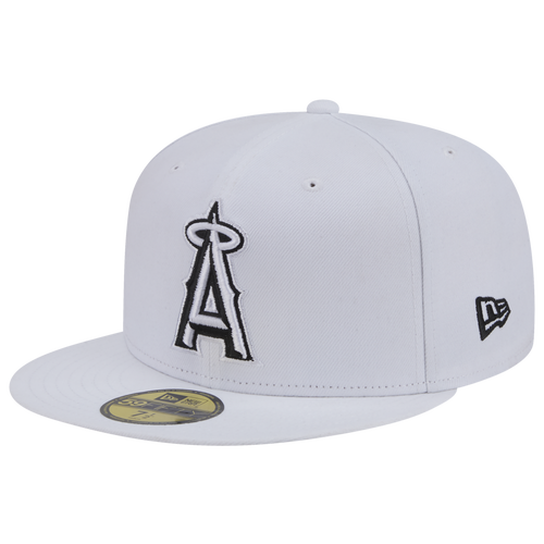 New Era Mens Color Basic 5950 Anaang Cap - White