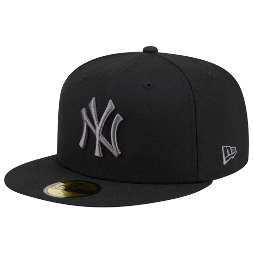 MENS - New Era Yankees 59FIFTY Cap - Heather Grey/Black