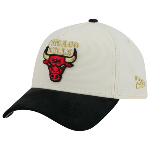 New Era Womens Chicago Bulls NBA 940 A-Frame Suede HWC Cap - Adult - Chrome / Black Chrome