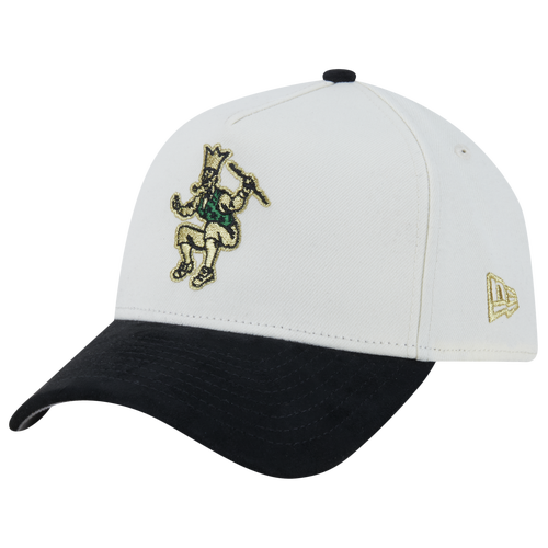 New Era Womens Boston Celtics NBA 940 A-Frame Suede HWC Cap - Adult - Black Chrome / Chrome