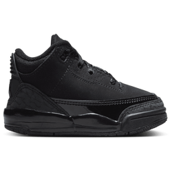 Boys' Toddler - Jordan Retro 3  - Black/Black