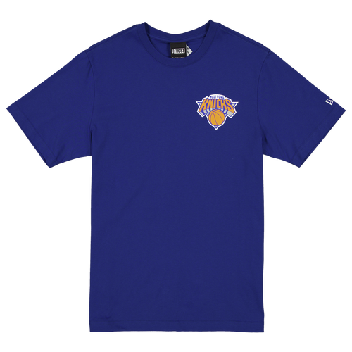 New Era Mens New York Knicks J Frost T-Shirt - - Blue Size XL