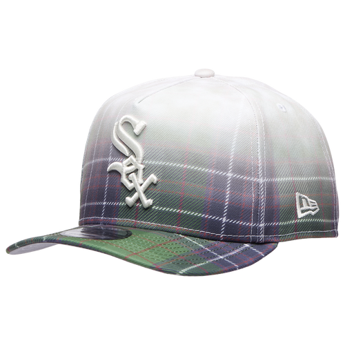  - New Era MLB Plaid Cap - Optic White