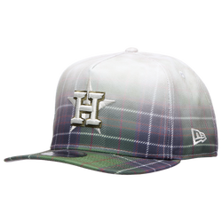 Men's - New Era MLB Plaid Cap - Optic White