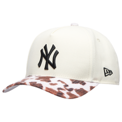Adult - New Era MLB 940 A-Frame CHA Cow Print Cap - White/Multi