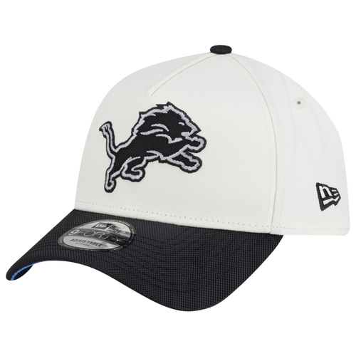 New Era Womens Detroit Lions NFL 9FORTY A-Frame ALT RVL26 Cap - Adult - Chrome / Blue