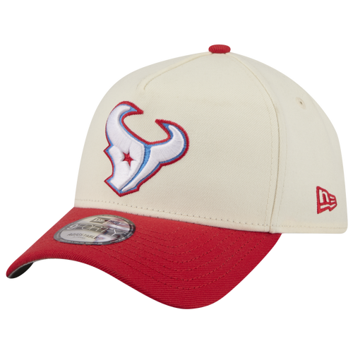 New Era Womens Houston Texans NFL 9FORTY A-Frame ALT RVL26 Cap - Adult - Chrome / Purple