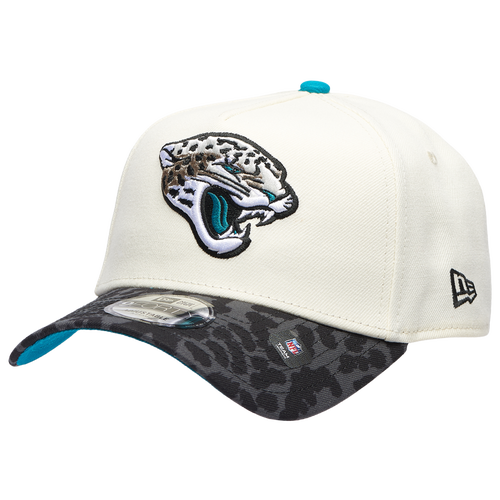 New Era Womens Jacksonville Jaguars NFL 9FORTY A-Frame ALT RVL26 Cap - Adult - Chrome / Blue