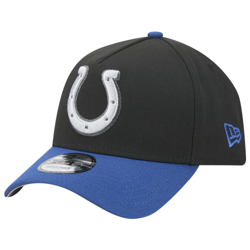 New Era Womens Indianapolis Colts NFL 9FORTY A-Frame ALT RVL26 Cap - Adult - Chrome / Blue