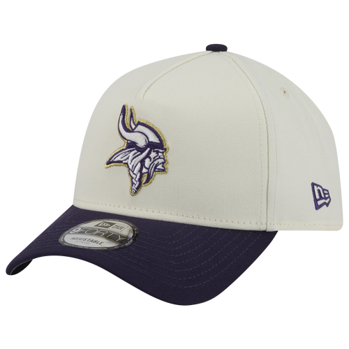 New Era Womens Minnesota Vikings NFL 9FORTY A-Frame ALT RVL26 Cap - Adult - Chrome / Teal