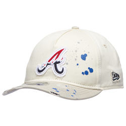 Men's - New Era MLB Paint Splatter Cap - Chrome White