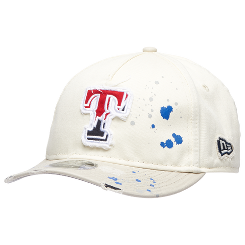 MENS - New Era MLB Paint Splatter Cap - Chrome White