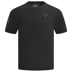 Men's - Pro Standard Blackhawks Neutral CJ Drop Shoulder T-Shirt - Black