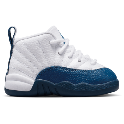Jordan Toddler Retro 12 - WHITE/FRENCH BLUE/METALLIC SILVER