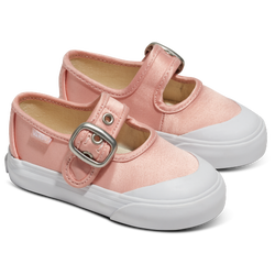 Girls' Toddler - Vans Mary Jane - White/Pink