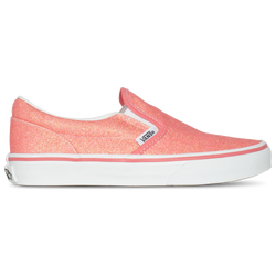 Girls' Toddler - Vans Classic Slip-On Glitter - Pink/White