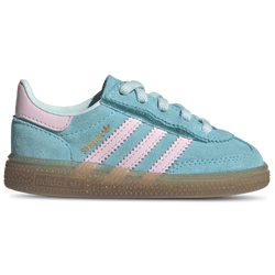 Girls' Toddler - adidas Handball Spezial  - Pulse Aqua/Clear Pink/Gum