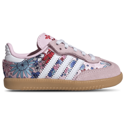 Girls' Toddler - adidas Liberty London Samba OG  - Pink/Blue