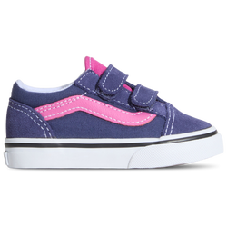 Garçons, bambin - Vans Old Skool V - Mauve/Rose/Blanc