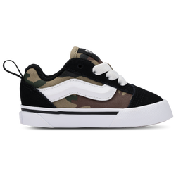 Garçons, bambin - Vans Knu Skool - Noir camouflage/Vert/Blanc