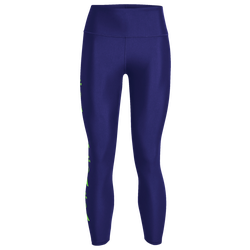 Women's - Under Armour Heatgear Armour Graphic 7/8 - Regal/White