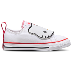 Girls' Toddler - Converse CTAS One Strap Hello Kitty - White/Multi