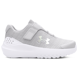 Girls' Toddler - Under Armour Surge 4  - Grey/White/Multi