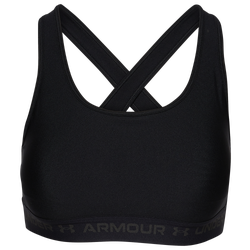 Women's - Under Armour Mid Crossback Bra - Black