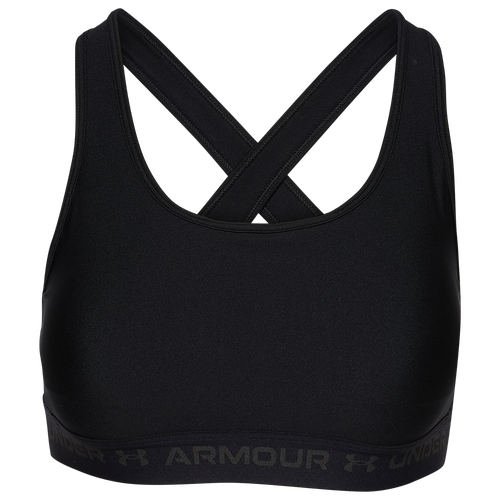 Under Armour HeatGear® Mid-Impact Compression Sports Bra - Macy's